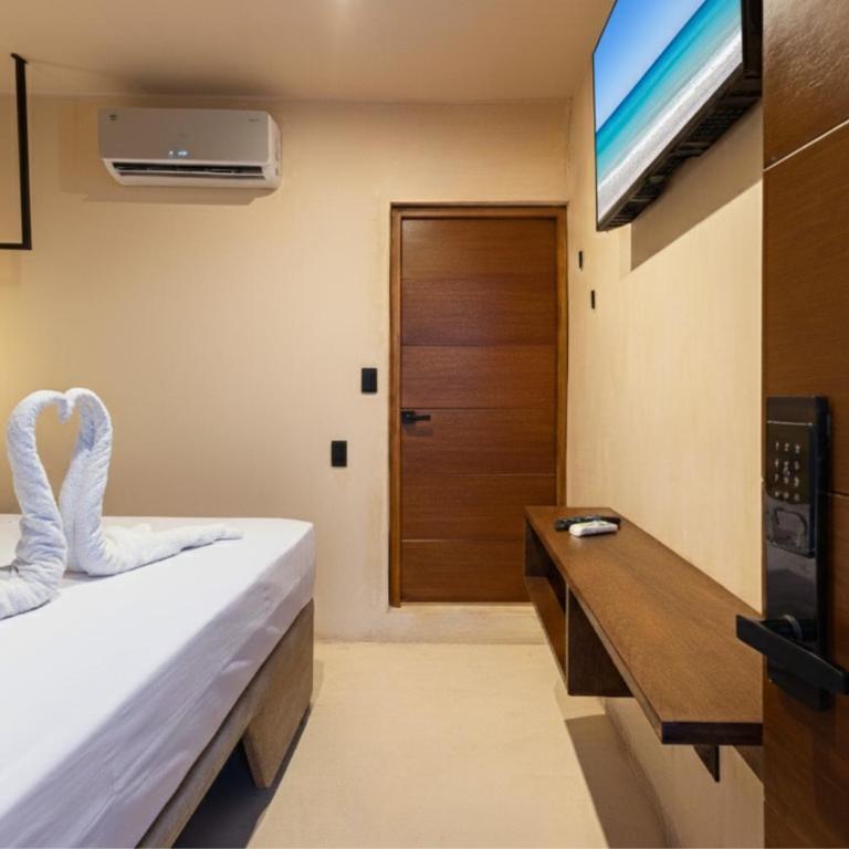 Hotel Pakal 58 Centro - Habitación con cama extragrande. - 1