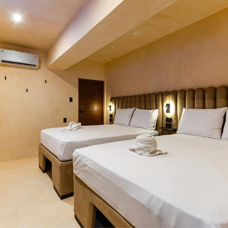 Hotel Pakal 58 Centro - Habitación Doble - 2 camas dobles - 2