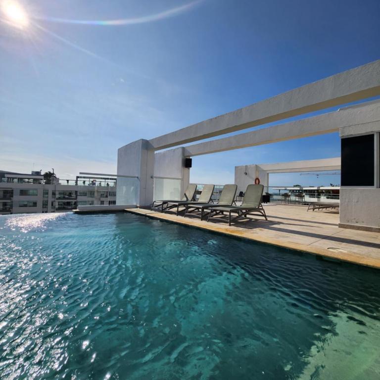 Cartagena Dominique1409 con Jacuzzi en balcón - Apartamento de 1 dormitorio - 25