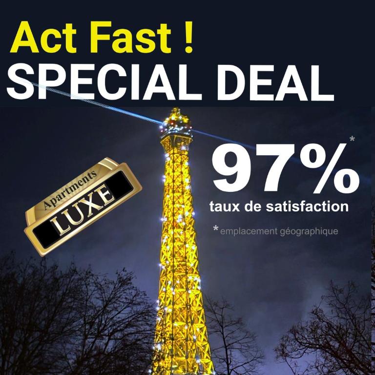 Appartement devant la Tour Eiffel et Seine - Appartamento con 3 Camere da Letto e con Vista - 6