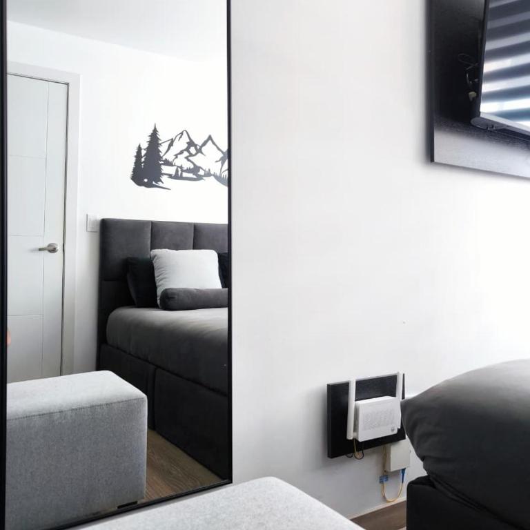 Mini Suite Equipada Cómoda, acabados de lujo, gym, piscina, coworking, sala juegos - One-Bedroom Apartment - 4