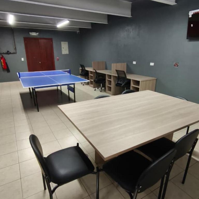 Mini Suite Equipada Cómoda, acabados de lujo, gym, piscina, coworking, sala juegos - One-Bedroom Apartment - 9