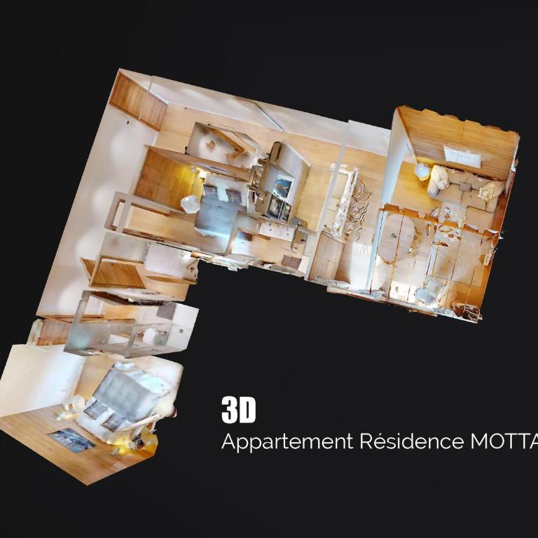 Bel appartement moderne à Méribel Mottaret avec terrasse - 6 pers - FR-1-613-118 - Apartment - 15