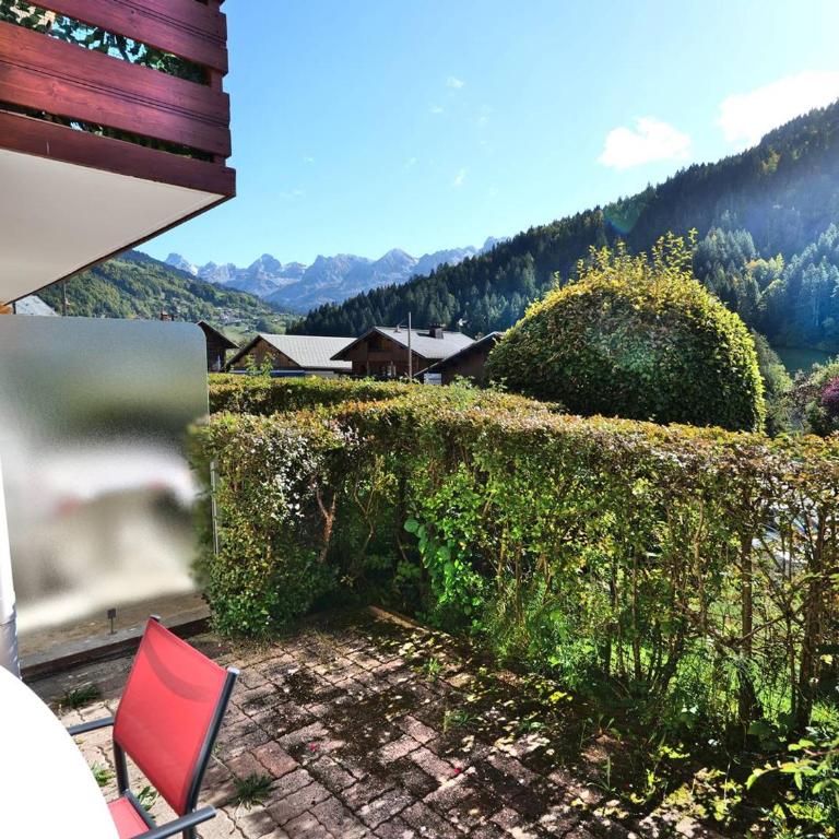 Studio rénové central - 4 pers avec terrasse - Le Grand-Bornand - FR-1-458-259 - Estudio - 14