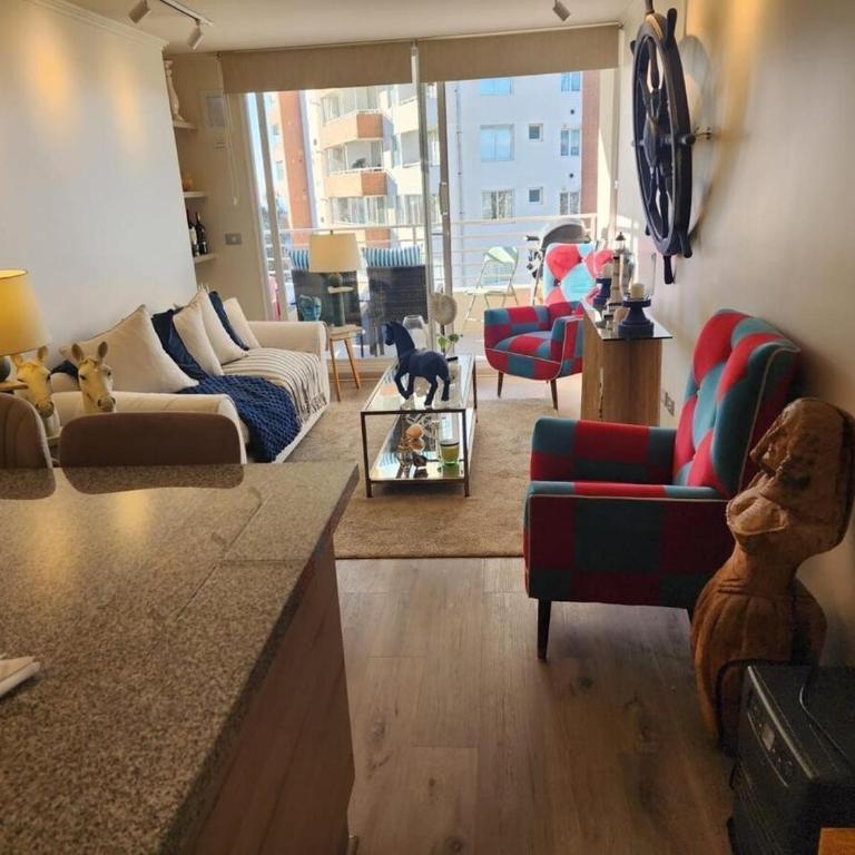 Departamento Viña full equipado - Two-Bedroom Apartment - 14
