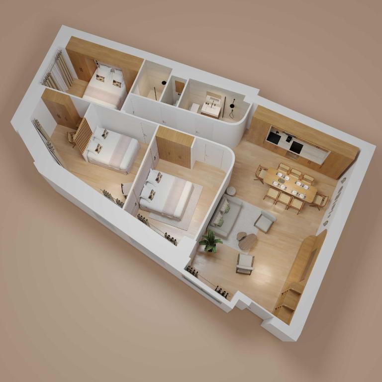 Elegant apartment with AC - 3BR-6P- Montorgueil - Apartment mit 3 Schlafzimmern - 12