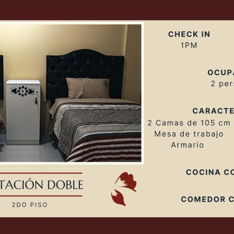 Casa Sucre Hostel Ayacucho - Habitación Doble - 2 camas - 1