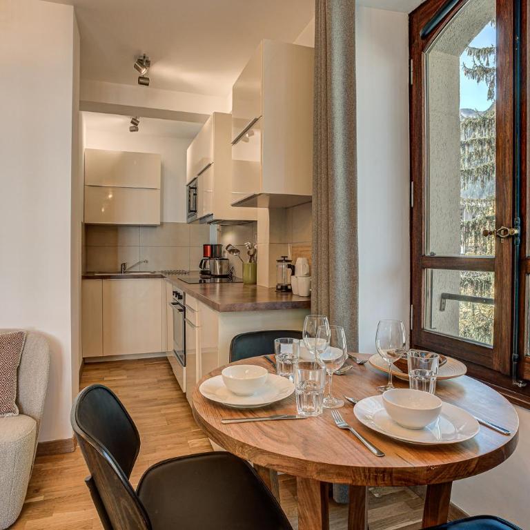 Apartment La Roseraie, Alpes Agency, Central Chamonix, Sleeps 2-3 - Apartment mit 1 Schlafzimmer - 7