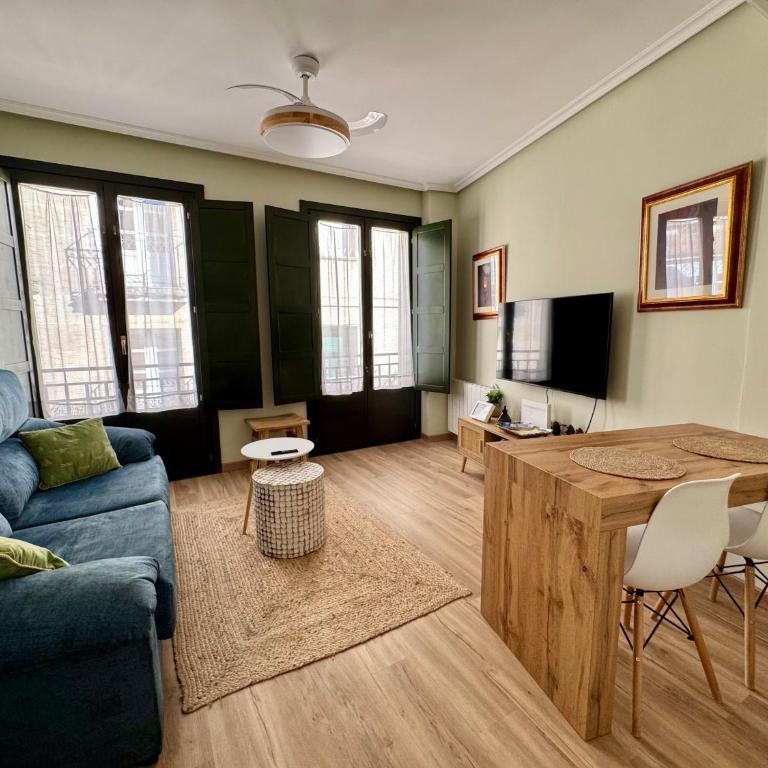 Bulebule - Acogedor apartamento en pleno centro de Ourense - Apartamento de 1 dormitorio - 2