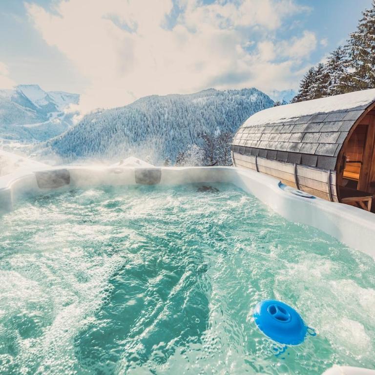 Chalet Familial Spacieux Le Spencer Grand Luxe Châtel - Chalet - 23
