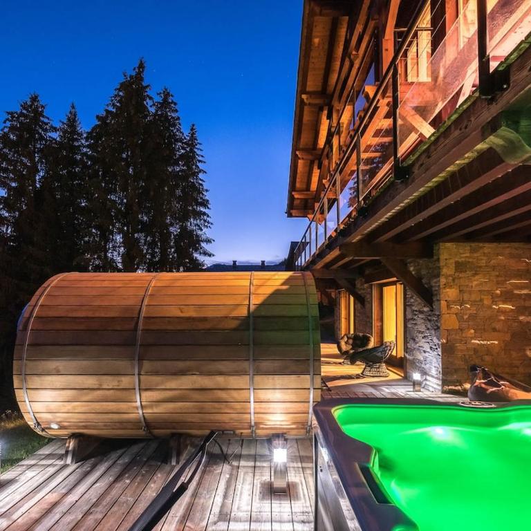 Chalet Familial Spacieux Le Spencer Grand Luxe Châtel - Chalet - 5