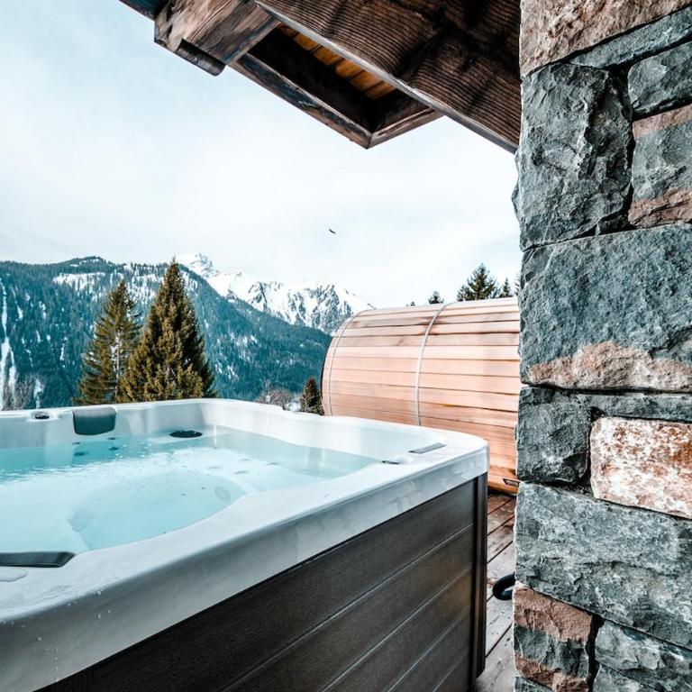 Chalet Familial Spacieux Le Spencer Grand Luxe Châtel - Chalet - 31