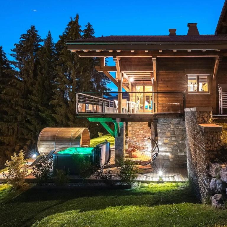 Chalet Familial Spacieux Le Spencer Grand Luxe Châtel - Chalet - 22