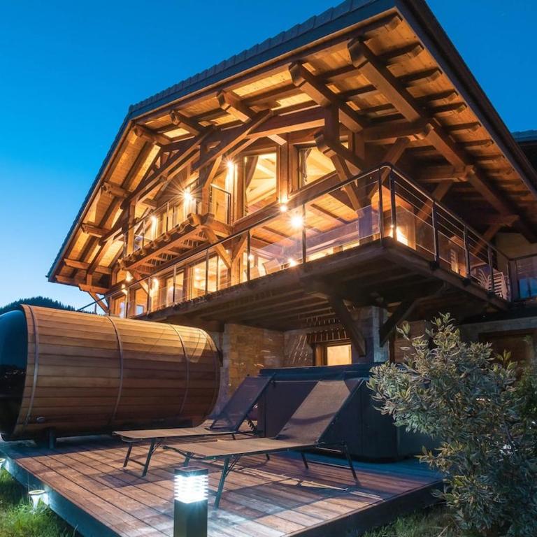 Chalet Familial Spacieux Le Spencer Grand Luxe Châtel - Chalet - 32