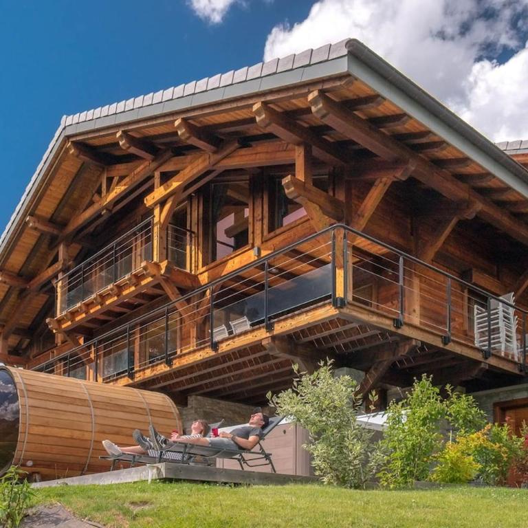 Chalet Familial Spacieux Le Spencer Grand Luxe Châtel - Chalet - 33