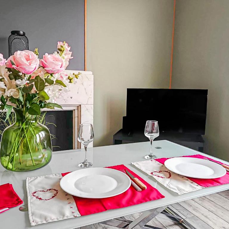 Terrasse exterieure, digue de mer Malo a 800m, capacité 4 personnes, 1 chambre, Rénové - Apartment mit 1 Schlafzimmer und Terrasse - 19