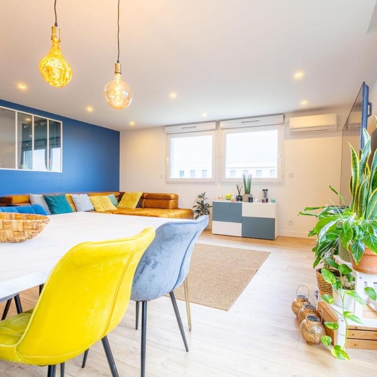 Spacieux rooftop 135m2 avec terrasse et parking - Appartamento con 3 Camere da Letto - 3