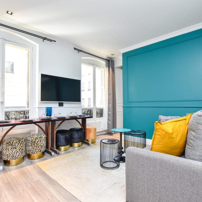 Cosy appt - Grands boulevards Musee Grevin - Appartement 2 Chambres - 12