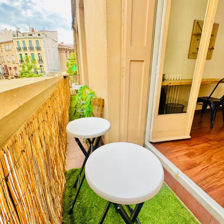 Cozy nest for 6 in downtown Perpignan - Appartamento con 3 Camere da Letto - 11