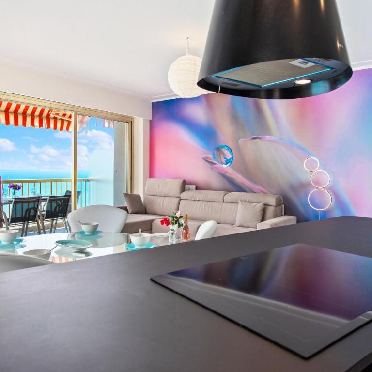 Superbe 3 pièces vue mer, climatisation, balcon - Appartement 2 Chambres - 9