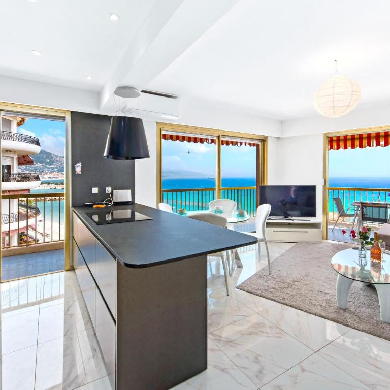 Superbe 3 pièces vue mer, climatisation, balcon - Appartement 2 Chambres - 8