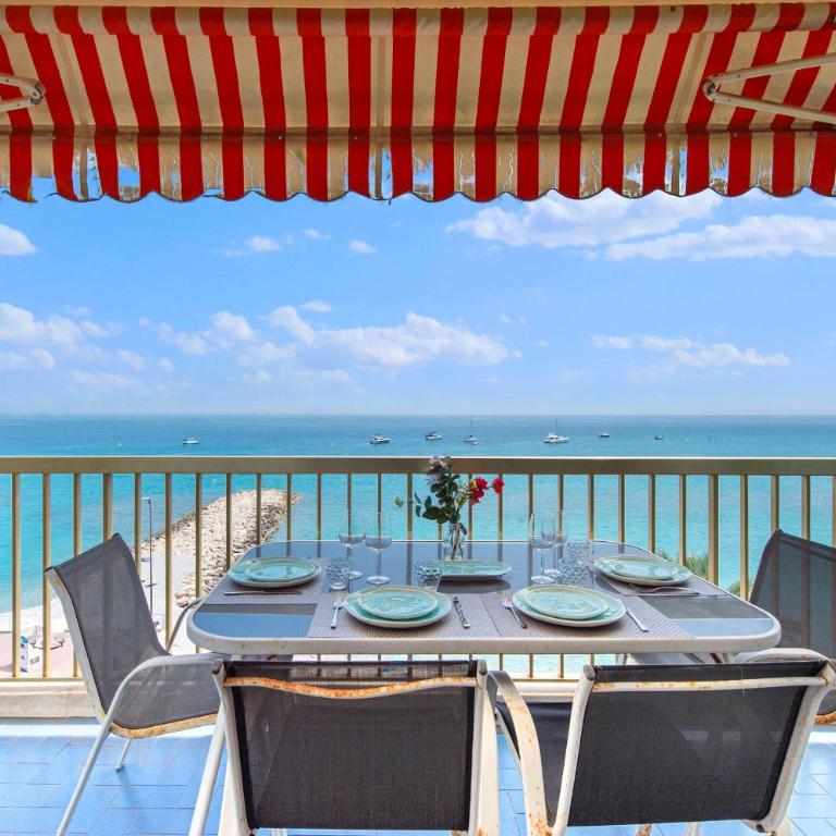 Superbe 3 pièces vue mer, climatisation, balcon - Appartement 2 Chambres - 15