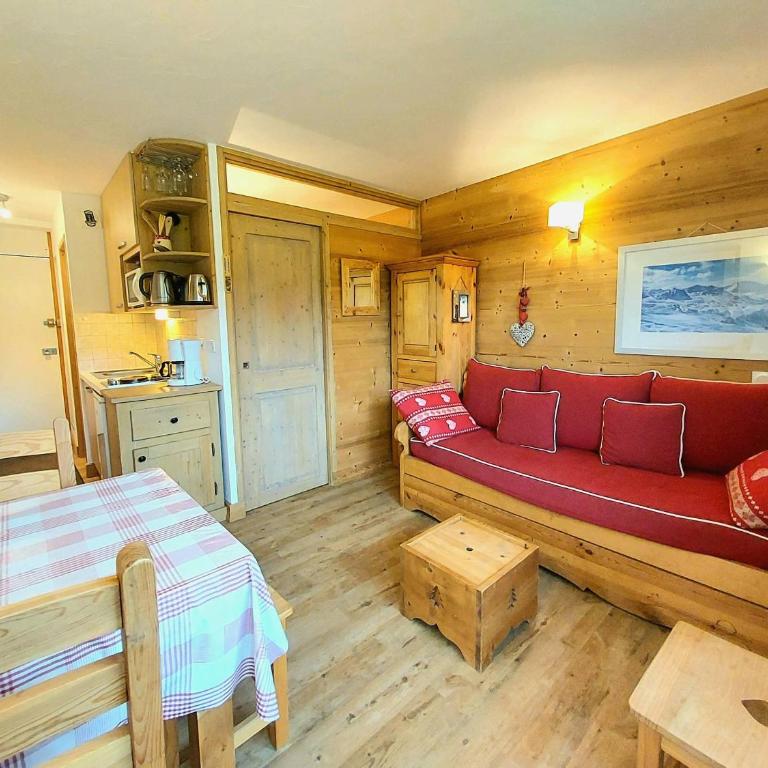 Studio-cabine rénové, balcon sud, pieds des pistes, 4 pers, Plagne Villages - Studio - 6