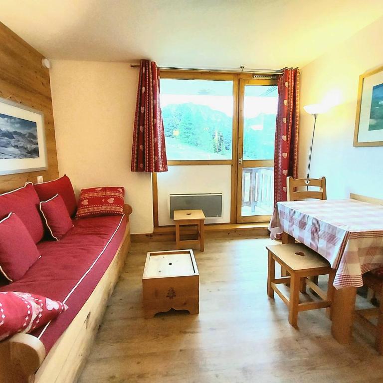 Studio-cabine rénové, balcon sud, pieds des pistes, 4 pers, Plagne Villages - Studio - 11