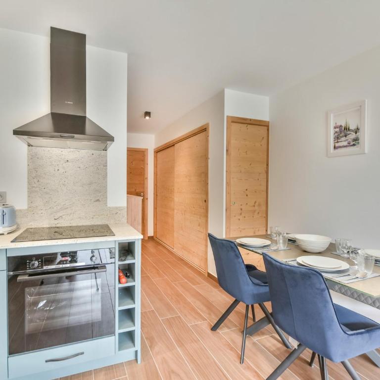 Le Génépi - Superbe T2 cabine 4-6 pers, neuf, à 50m des pistes, avec balcon, garage et WiFi - FR-1-685-67 - Appartamento - 9
