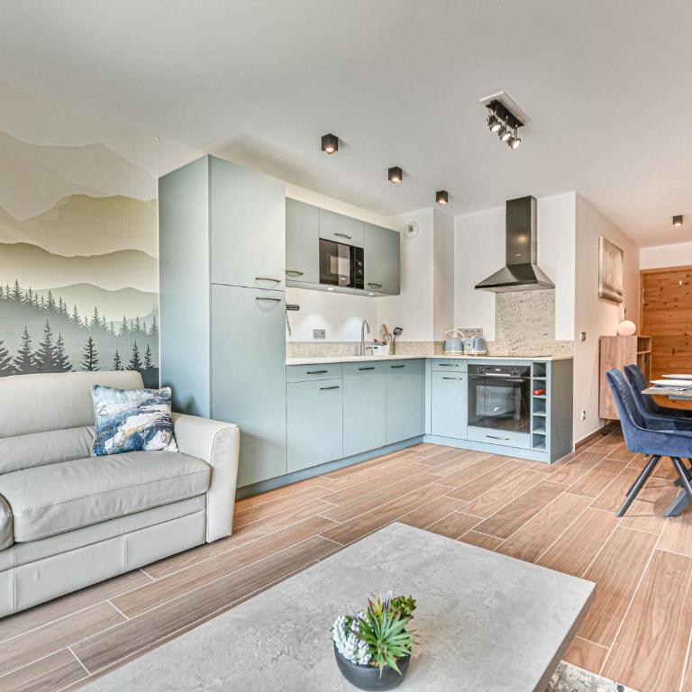 Le Génépi - Superbe T2 cabine 4-6 pers, neuf, à 50m des pistes, avec balcon, garage et WiFi - FR-1-685-67 - Appartamento - 13