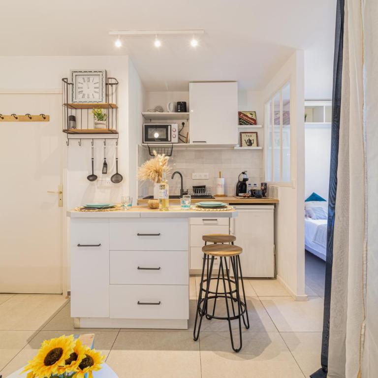 Pied dans l Eau Cosy Sablettes Clim WiFi - Appartement 1 Chambre - 14