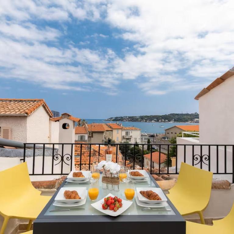 "Philomer Safranier" Historic Old-Town Apartments, Sea View and Terrace Options - Appartement 1 Chambre avec Vue sur la Mer et Terrasse - 1