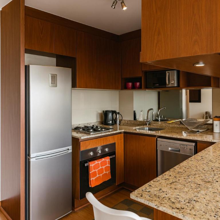 Departamento en mejor ubicación de Viña piscina climatizada y parking privado - One-Bedroom Apartment - 5