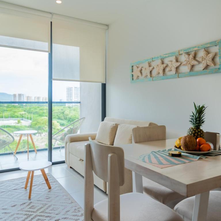 Nuevo apto familiar cerca al mar - Apartamento de 1 dormitorio - 2