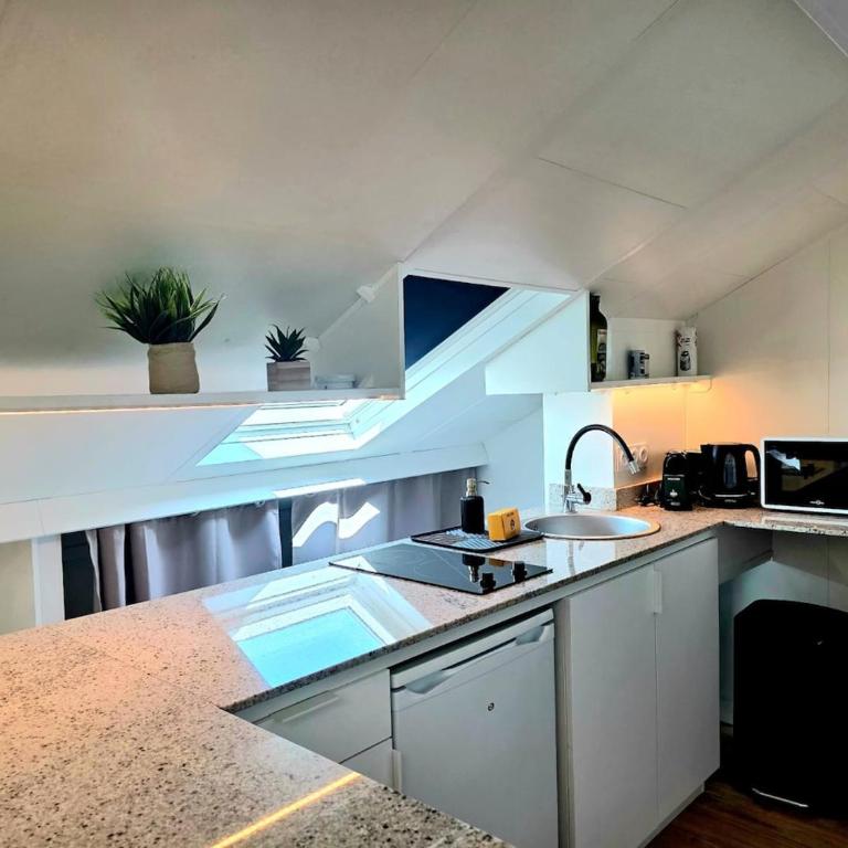 Mansarde Lumineuse - Nice Gare 2 pers - Appartement 1 Chambre - 5