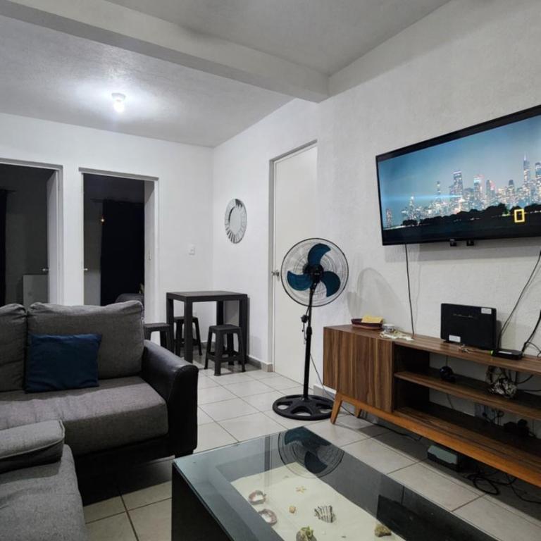 El Arrecife: Apartamento con alberca a 10 minutos de la playa - Apartamento de 2 dormitorios - 10