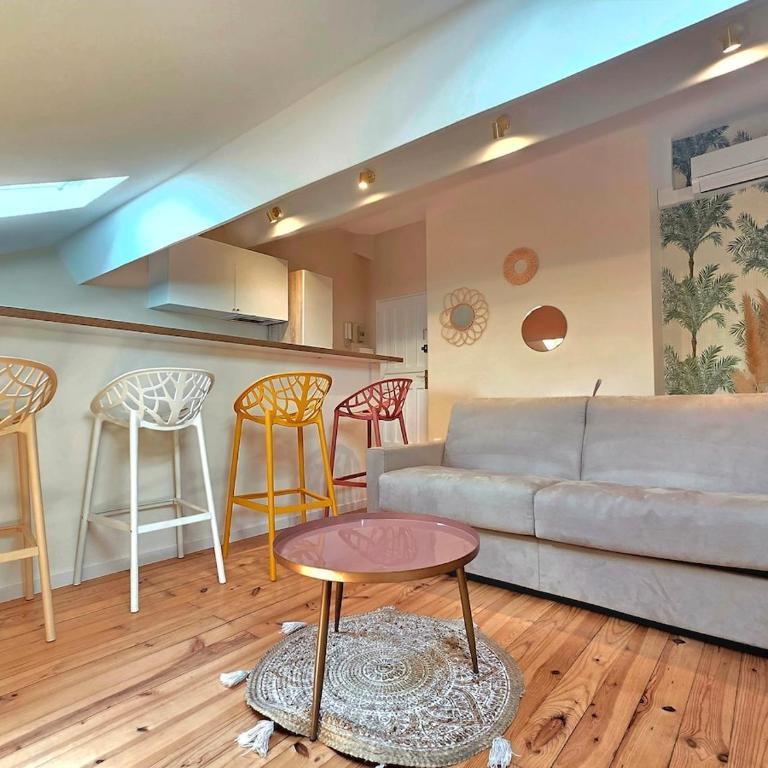 Design et confort - Nice Centre 4 pers - Appartement 1 Chambre - 2