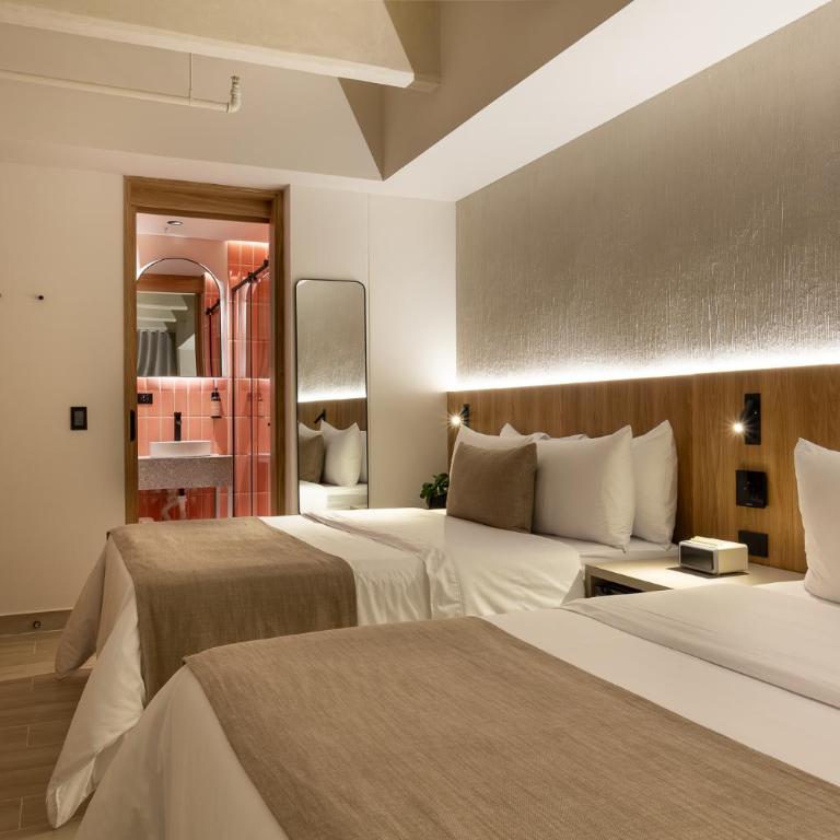 Hotel Tres Altares Sabaneta - Habitación Doble - 2 camas dobles - 11