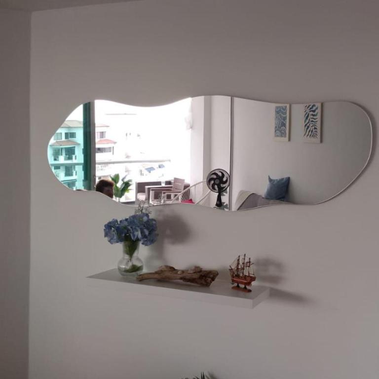 Apartamento con vista al mar en Bello Horizonte, Santa Marta - Three-Bedroom Apartment with Sea View - 11