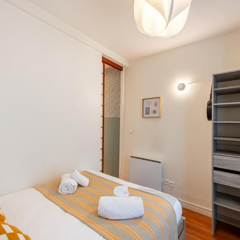 Designer and stylish flat in vibrant Belleville neighborhood near the metro - Appartement 1 Chambre Deluxe - 23