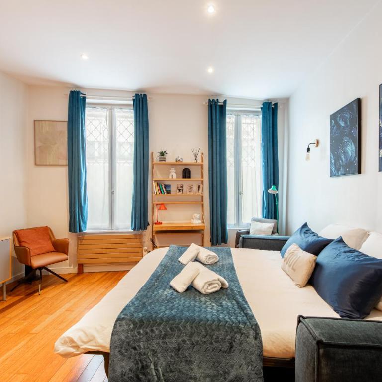 Designer and stylish flat in vibrant Belleville neighborhood near the metro - Appartement 1 Chambre Deluxe - 20