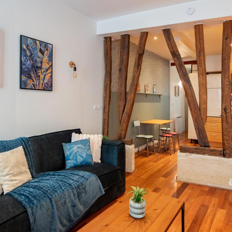 Designer and stylish flat in vibrant Belleville neighborhood near the metro - Appartement 1 Chambre Deluxe - 32