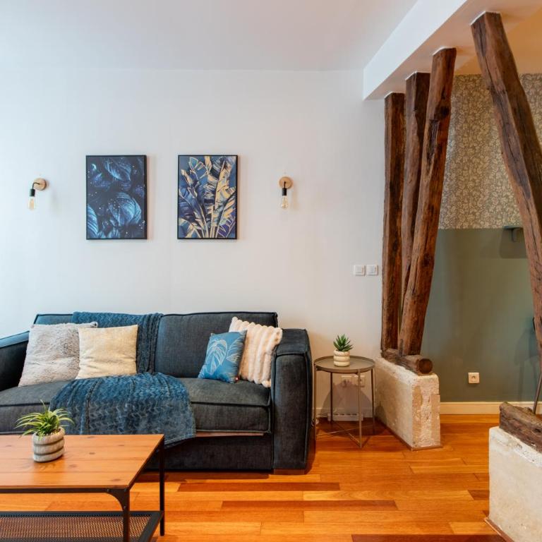 Designer and stylish flat in vibrant Belleville neighborhood near the metro - Appartement 1 Chambre Deluxe - 33