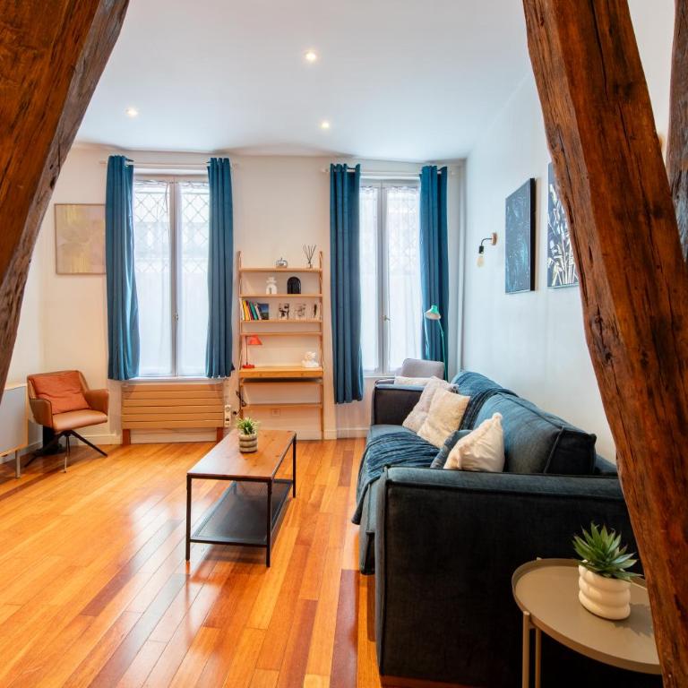Designer and stylish flat in vibrant Belleville neighborhood near the metro - Appartement 1 Chambre Deluxe - 14
