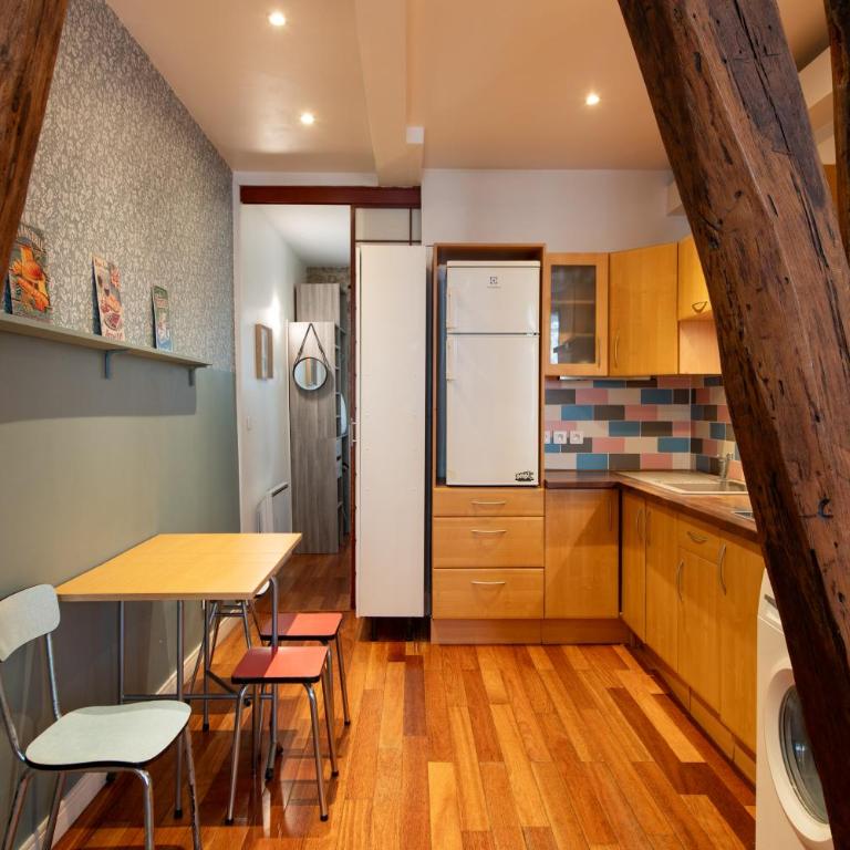 Designer and stylish flat in vibrant Belleville neighborhood near the metro - Appartement 1 Chambre Deluxe - 12