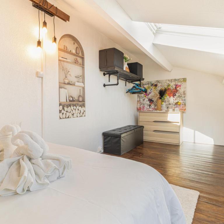 T2 MODERNE VUE MER LES SABLETTES CLIM- WiFi- PARKING - Apartment mit 1 Schlafzimmer - 21