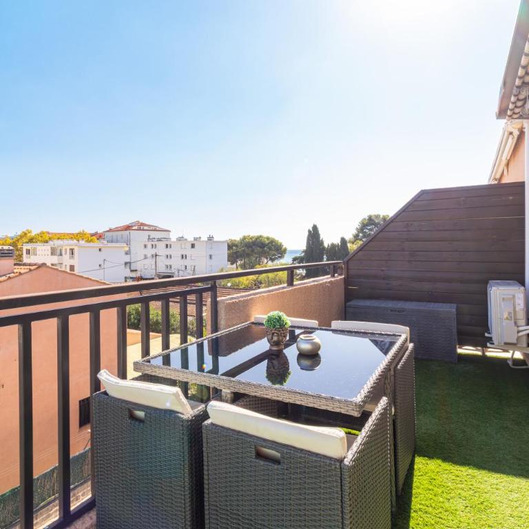 T2 MODERNE VUE MER LES SABLETTES CLIM- WiFi- PARKING - Apartment mit 1 Schlafzimmer - 27