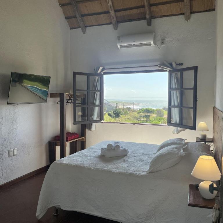 cuatro lunas hotel - Habitación Doble Deluxe con vistas al mar - 1