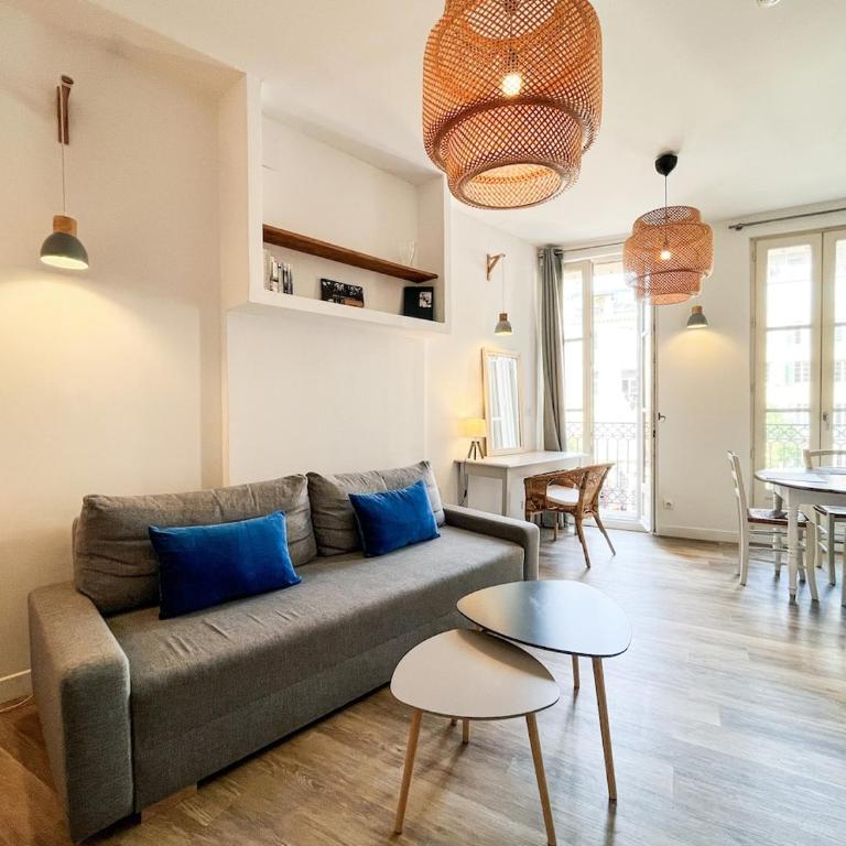 Calme & clim, Port à 1min, Plages & Mayol à pied, Fibre - Apartment mit 1 Schlafzimmer - 8