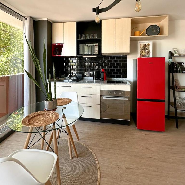 Depto moderno en centro de Stgo - Apartamento de 1 dormitorio - 1